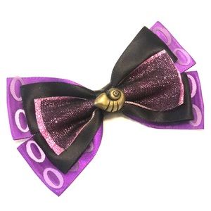 2/$10 🎀Disney Ursula clip bow!